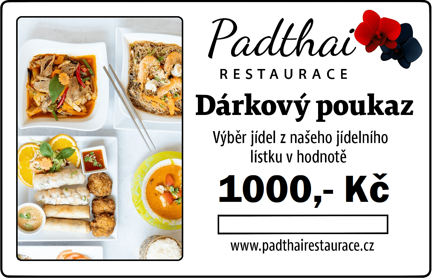 Dárkový poukaz 1000 Kč